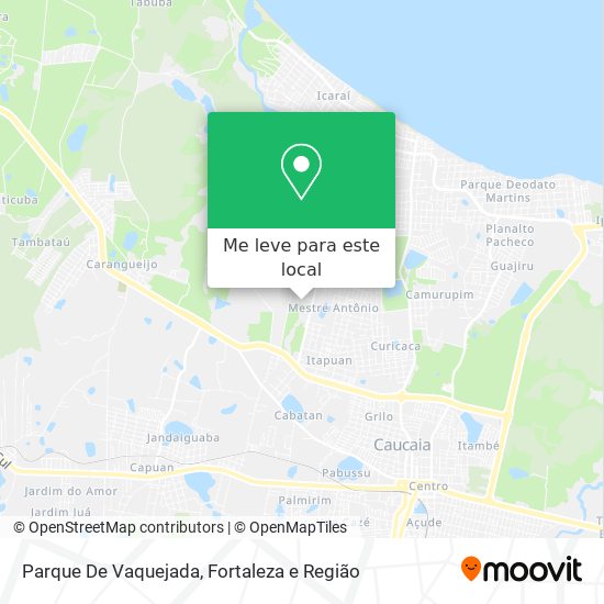 Parque De Vaquejada mapa