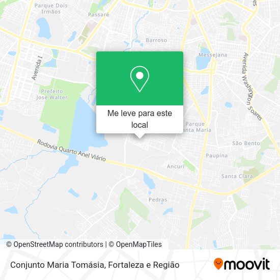 Conjunto Maria Tomásia mapa