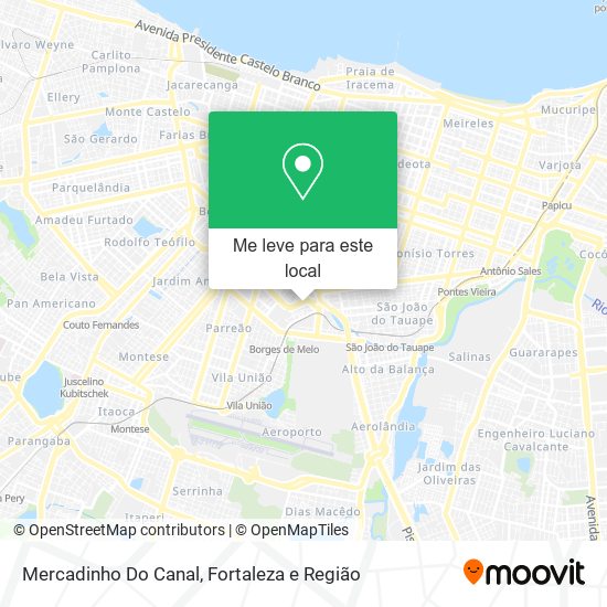 Mercadinho Do Canal mapa