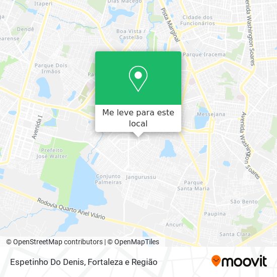 Espetinho Do Denis mapa