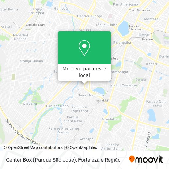 Center Box (Parque São José) mapa