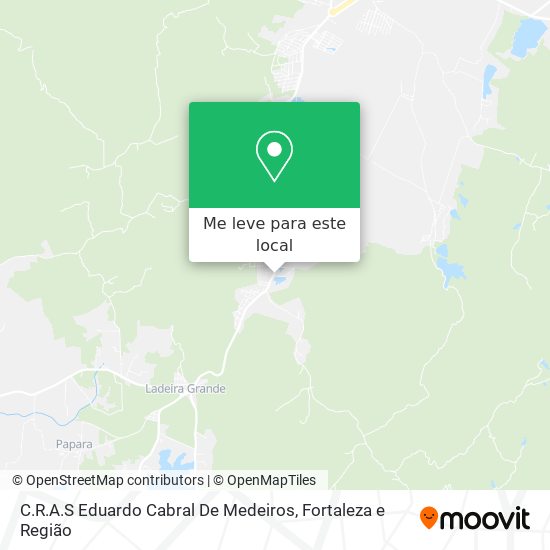 C.R.A.S Eduardo Cabral De Medeiros mapa