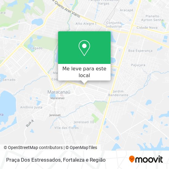 Praça Dos Estressados mapa