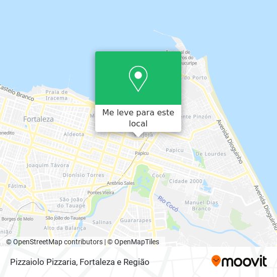 Pizzaiolo Pizzaria mapa