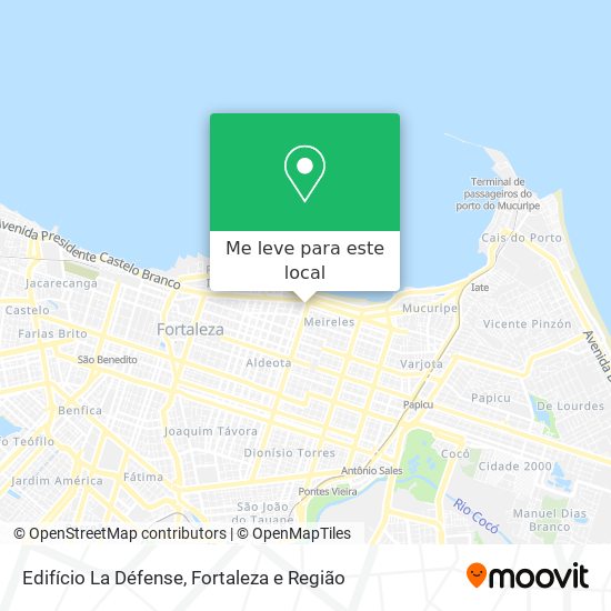 Edifício La Défense mapa