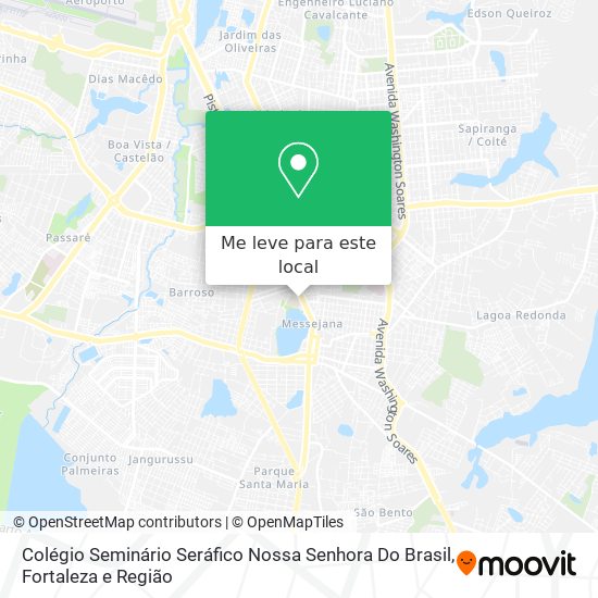Colégio Seminário Seráfico Nossa Senhora Do Brasil mapa