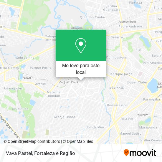 Vava Pastel mapa