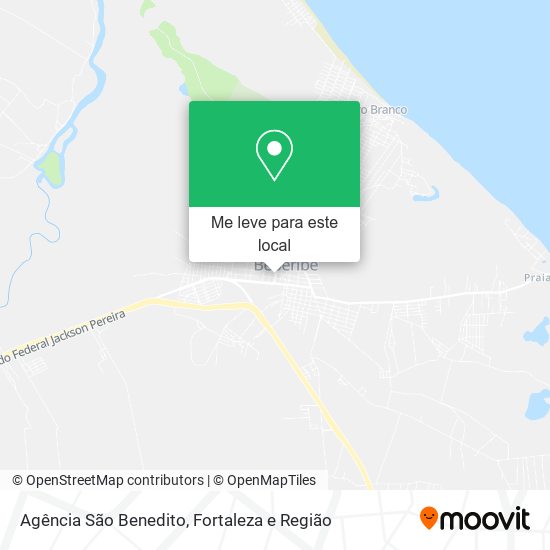 Agência São Benedito mapa