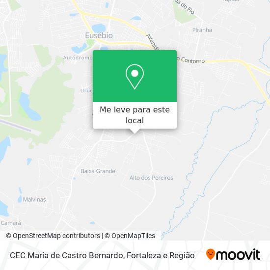 CEC Maria de Castro Bernardo mapa