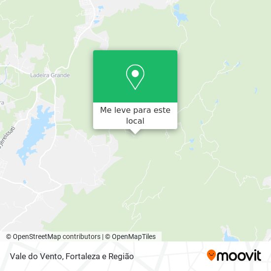 Vale do Vento mapa