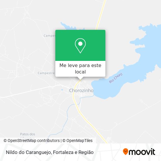Nildo do Caranguejo mapa
