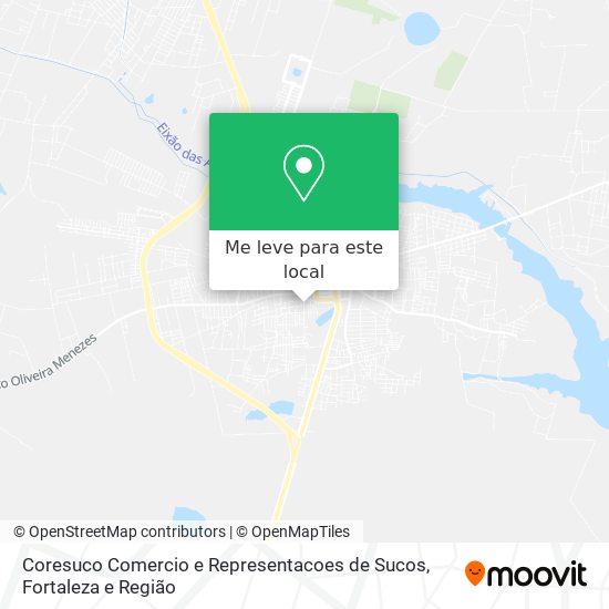 Coresuco Comercio e Representacoes de Sucos mapa