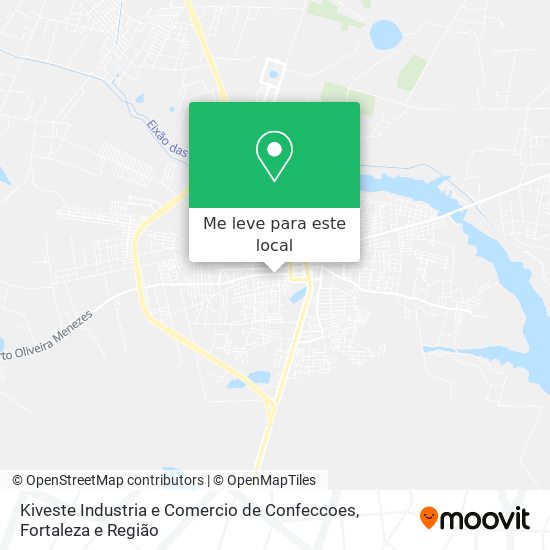 Kiveste Industria e Comercio de Confeccoes mapa