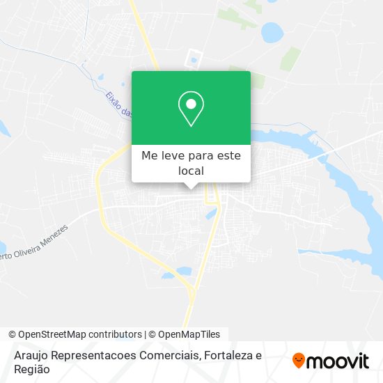 Araujo Representacoes Comerciais mapa