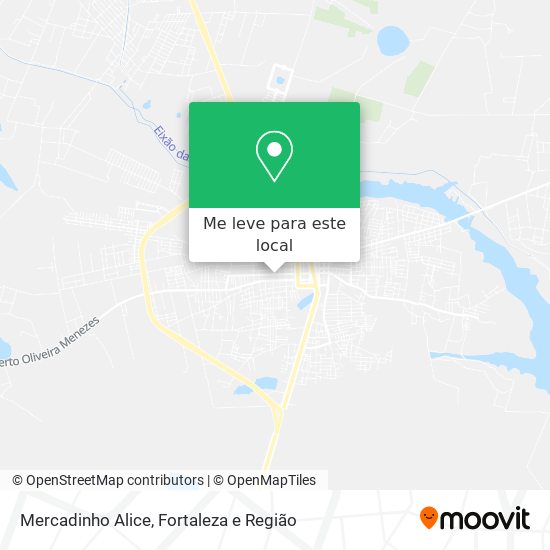 Mercadinho Alice mapa
