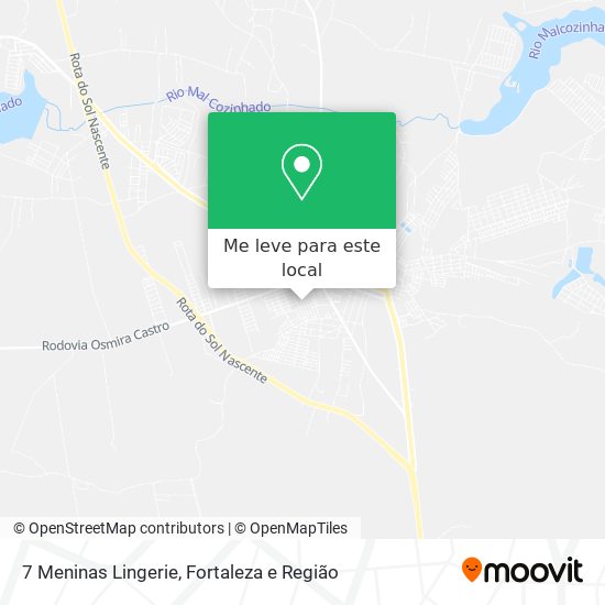 7 Meninas Lingerie mapa