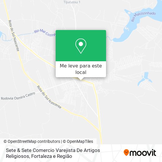 Sete & Sete Comercio Varejista De Artigos Religiosos mapa