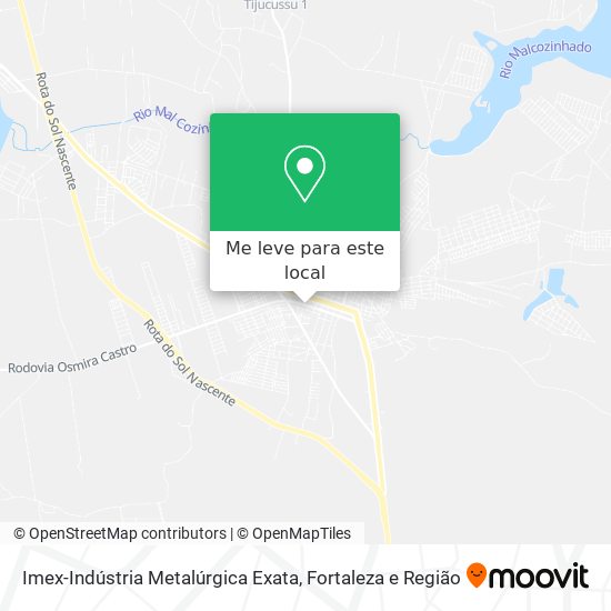 Imex-Indústria Metalúrgica Exata mapa