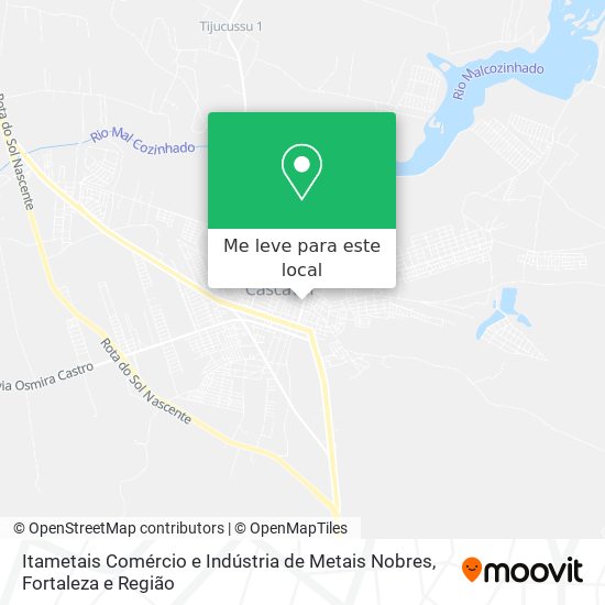 Itametais Comércio e Indústria de Metais Nobres mapa