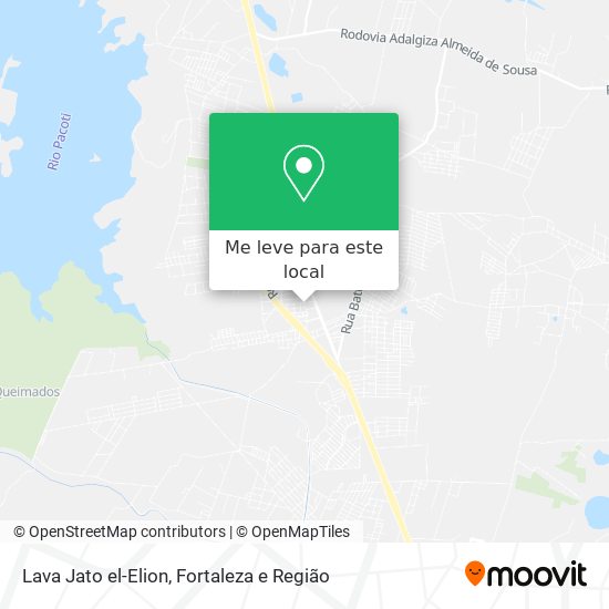 Lava Jato el-Elion mapa