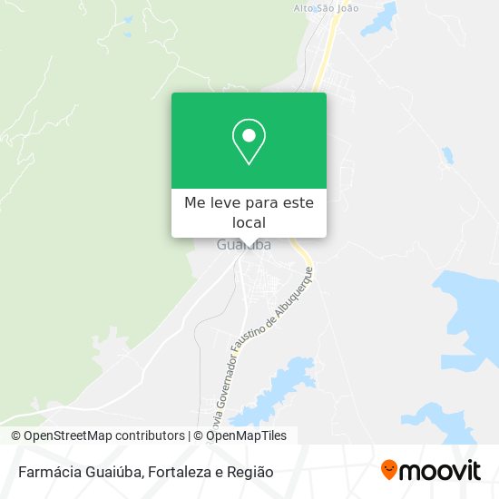 Farmácia Guaiúba mapa