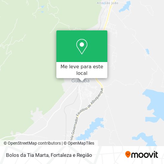 Bolos da Tia Marta mapa