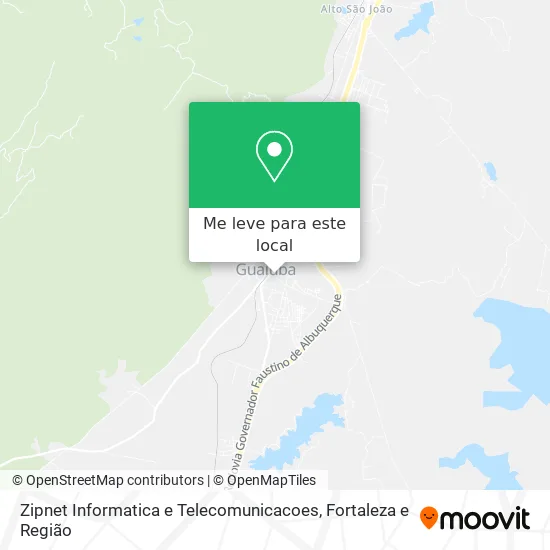 Zipnet Informatica e Telecomunicacoes mapa