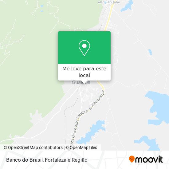 Banco do Brasil mapa