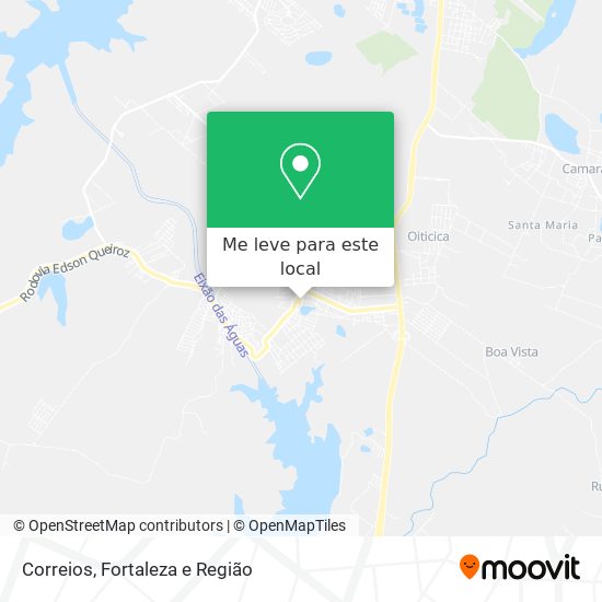 Correios mapa