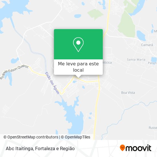 Abc Itaitinga mapa
