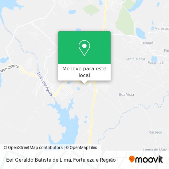 Eef Geraldo Batista de Lima mapa