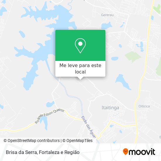 Brisa da Serra mapa
