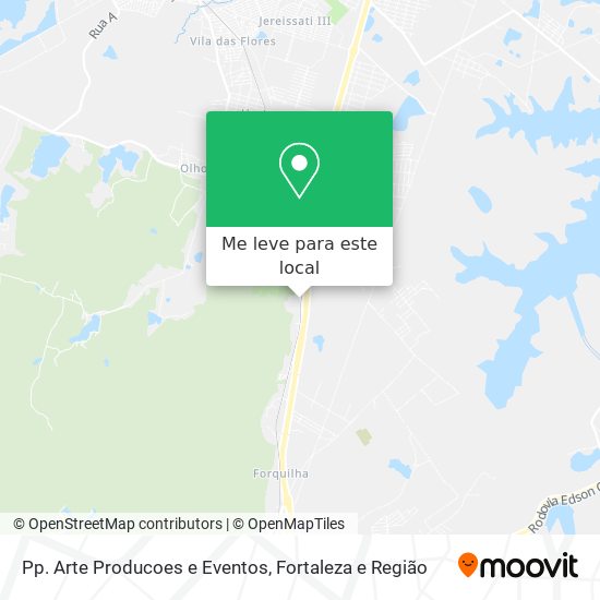 Pp. Arte Producoes e Eventos mapa