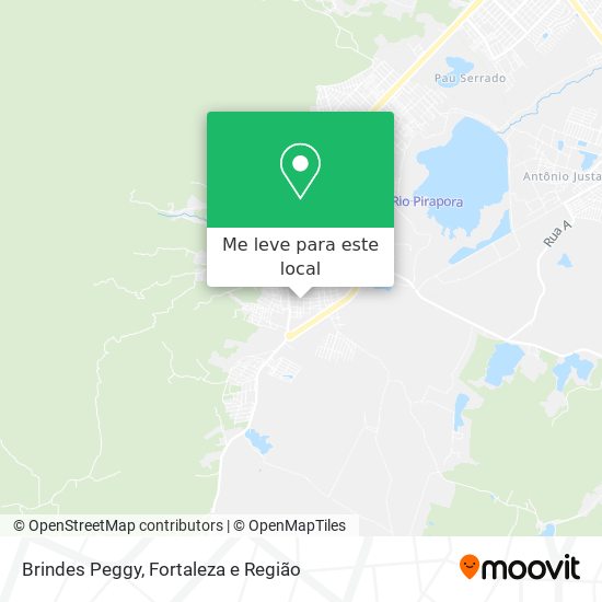Brindes Peggy mapa