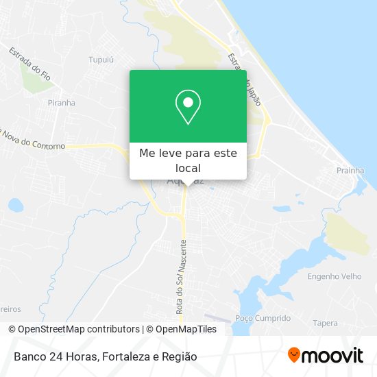 Banco 24 Horas mapa