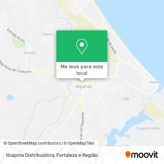 Ibiapina Distribuidora mapa