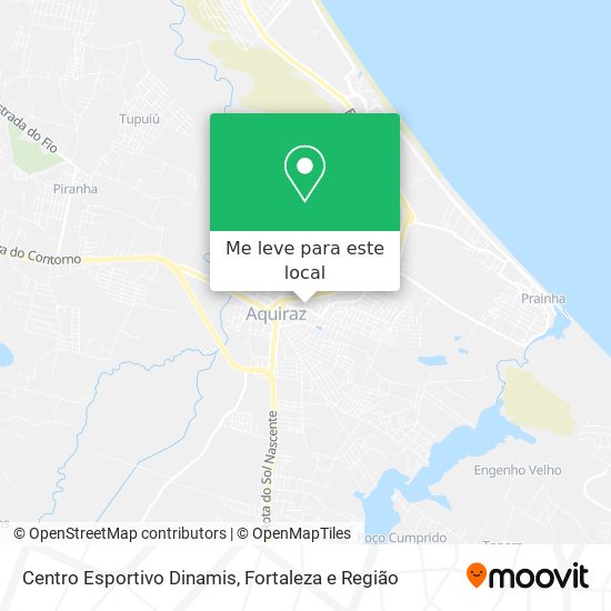 Centro Esportivo Dinamis mapa
