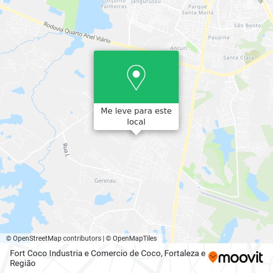 Fort Coco Industria e Comercio de Coco mapa