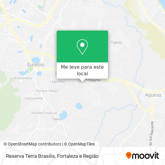 Reserva Terra Brasilis mapa