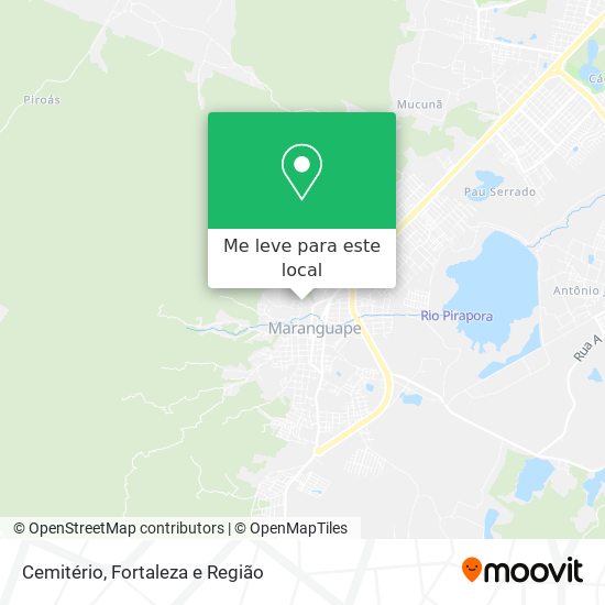Cemitério mapa