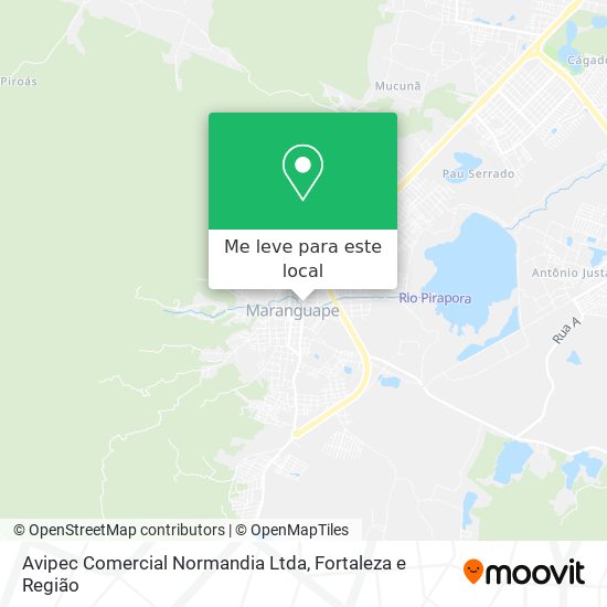 Avipec Comercial Normandia Ltda mapa