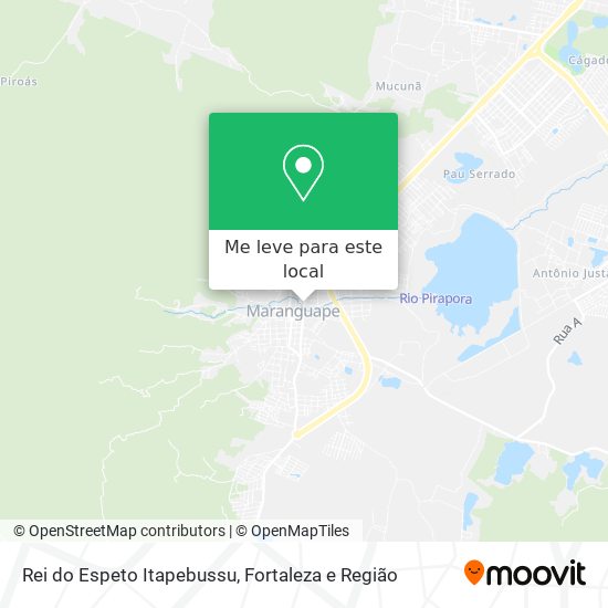 Rei do Espeto Itapebussu mapa