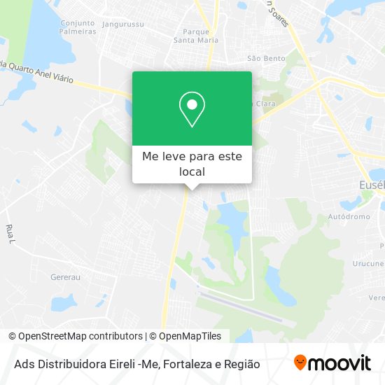 Ads Distribuidora Eireli -Me mapa