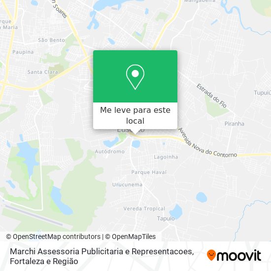 Marchi Assessoria Publicitaria e Representacoes mapa