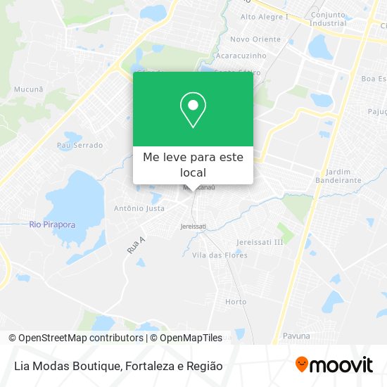 Lia Modas Boutique mapa