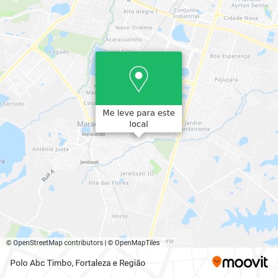 Polo Abc Timbo mapa