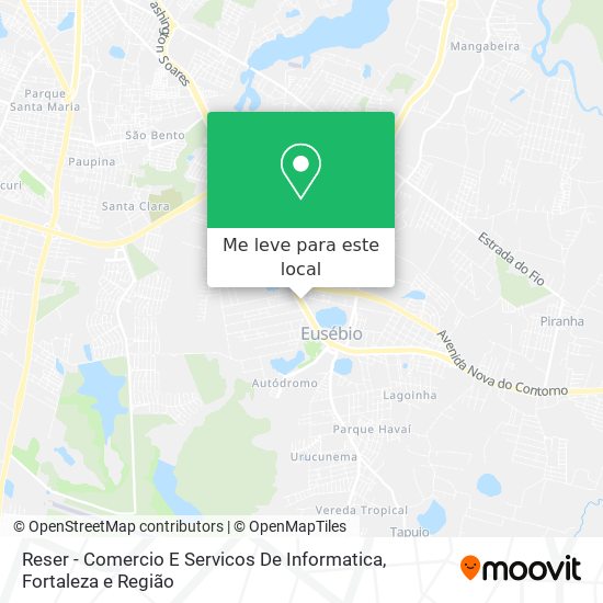 Reser - Comercio E Servicos De Informatica mapa