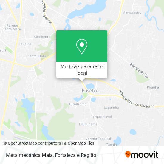 Metalmecânica Maia mapa