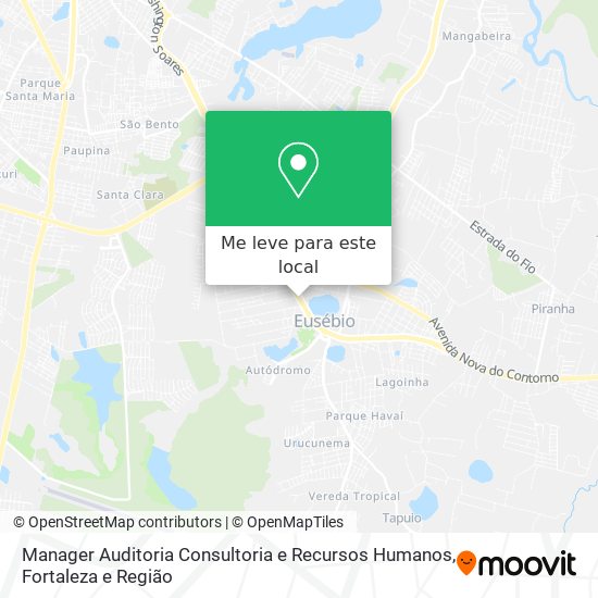 Manager Auditoria Consultoria e Recursos Humanos mapa