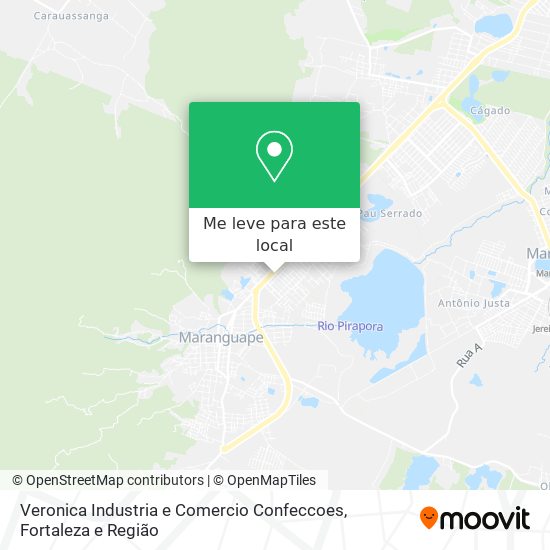 Veronica Industria e Comercio Confeccoes mapa